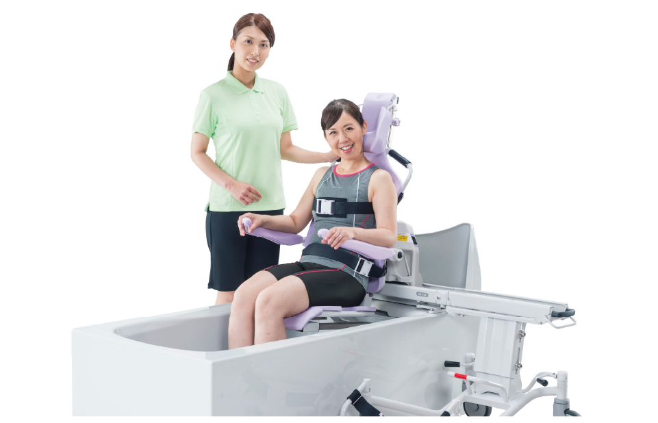 リフト付シャワーキャリー / LS-500 いうら 取寄品 JAN 4543085070200　介護福祉用具 ☆ポイント最大16倍☆全国配送可-リフト付シャワー